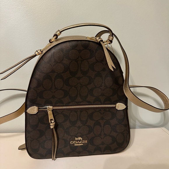 Coach Handbags - Coach signature canvas Back Pack